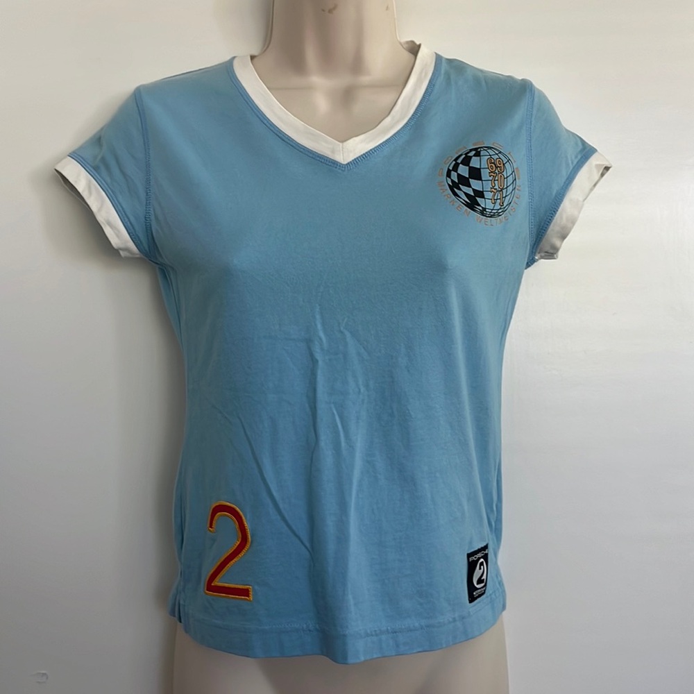 Porsche Design Womens Vintage Motorsport T-Shirt - Marken Weltmeister 2